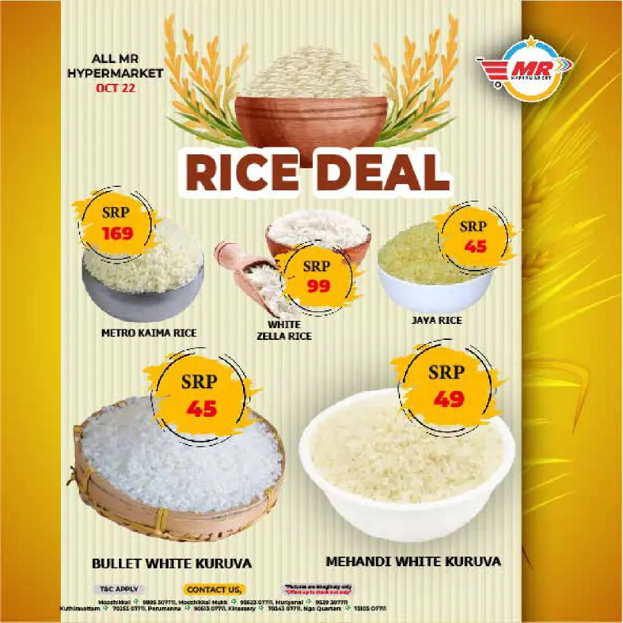 Fresh Deals In MR Hypermarket Calicut